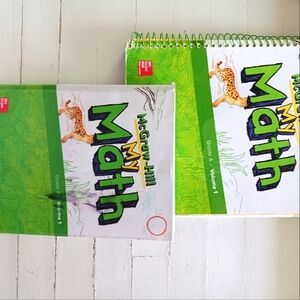 McGraw Hill MyMath Grade 4 Books